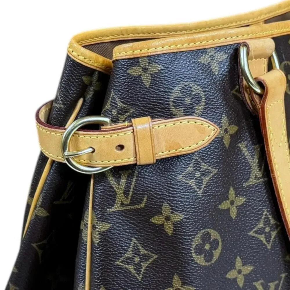 LOUIS VUITTON Brown Monogram Canvas Shoulder Bag